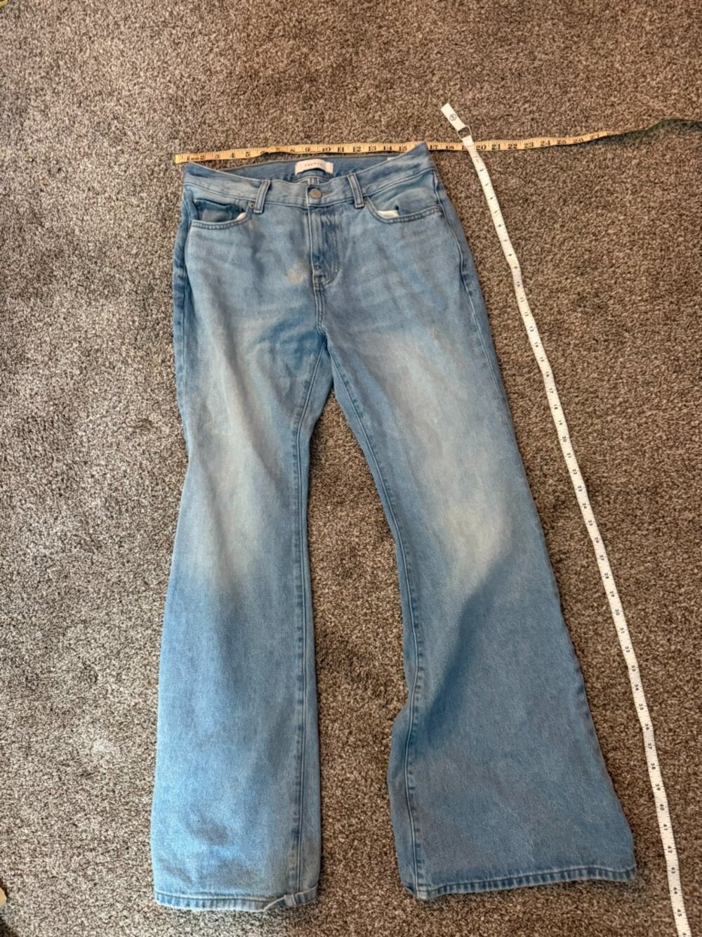 PacSun Jordan Baggy Boot Jeans Light Wash 32x32